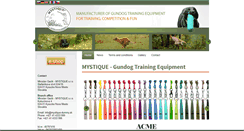Desktop Screenshot of mystique-dummy.com